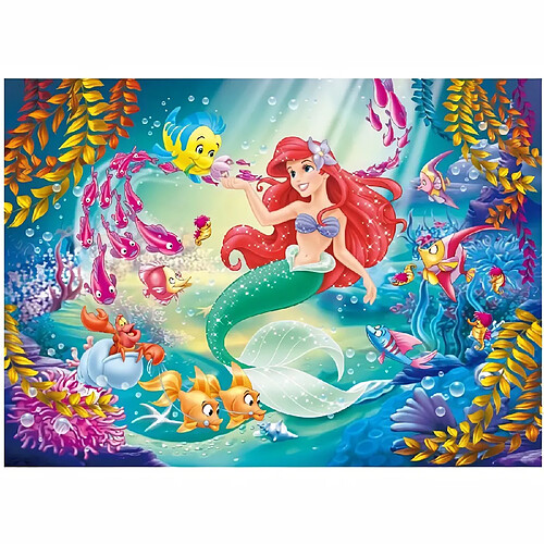 LISCIANI GIOCHI Puzzle double face Plus 108 The Little Mermaid