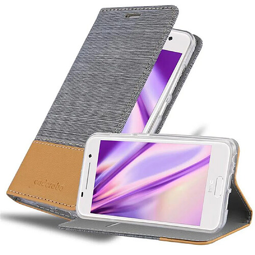 Cadorabo Coque HTC ONE A9 Etui en Gris