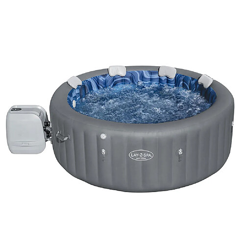 Spa gonflable rond santorini hydrojet pro 5 à 7 personnes - 60075 - BESTWAY