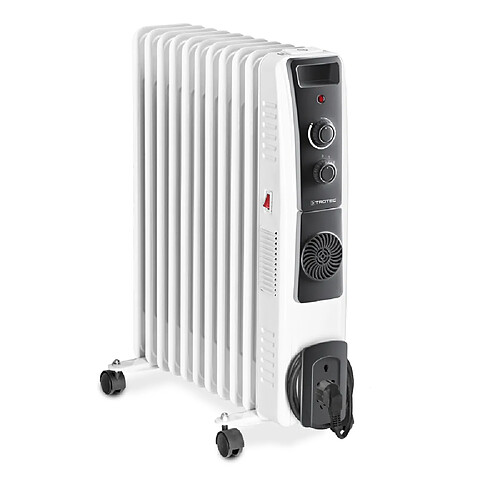 Trotec Radiateur bain d'huile TRH 23 E chauffage d'appoint chauffage électrique mobile portable