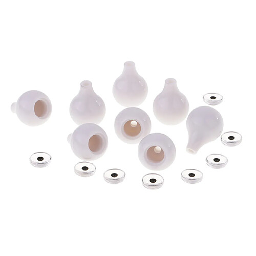 4 paires de yeux de poupées bjd de 10 mm pour sd dod luts