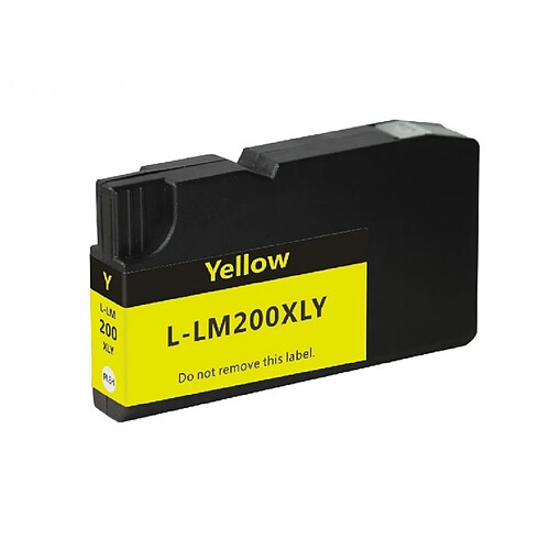 Cartouche d'encre compatible Lexmark N 200 Xl Jaune (14L0177)