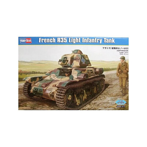 Hobby Boss Maquette Char French R35 Light Infantry Tank