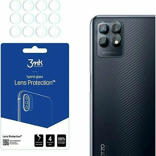 3MK Lot de 4 Protections d'objectif Realme Narzo 50 5G