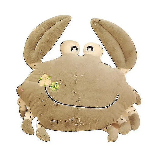 Universal Mignon crabe peluche poupée coussin coussin créatif crabe poilu cadeau de noël pour homme ï ¼ ° gris ï ¼ jour