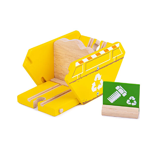 Bigjigs Rail Accessoire de train de recyclage