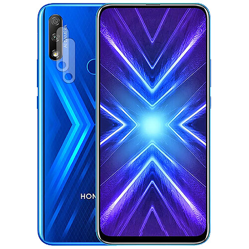 Lot de 2 Verre Trempé Camera Arrière Protecteur pour Honor 9X - Visiodirect -