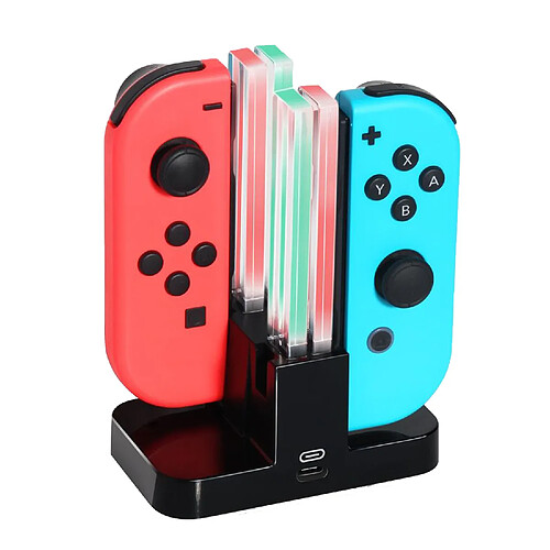 INF Station de charge pour 4 Nintendo Switch Joy Cons