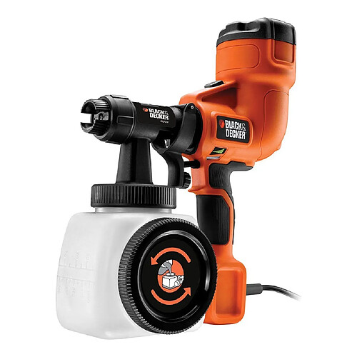 Black & Decker HVLP200 Pistolet basse pression 400W 1.2L