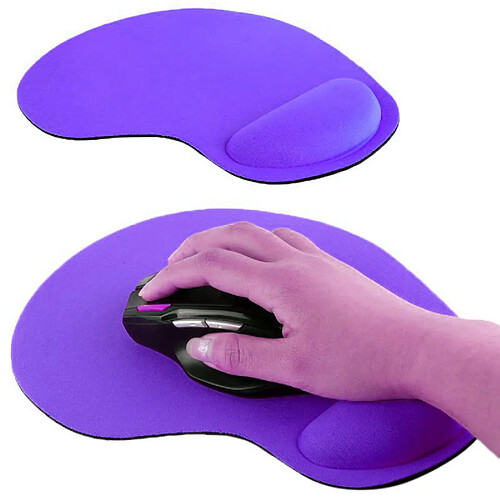 Yonis Tapis Souris ergonomique Violet