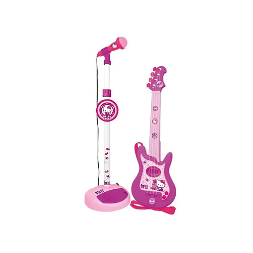 HELLO KITTY Guitare et Micro