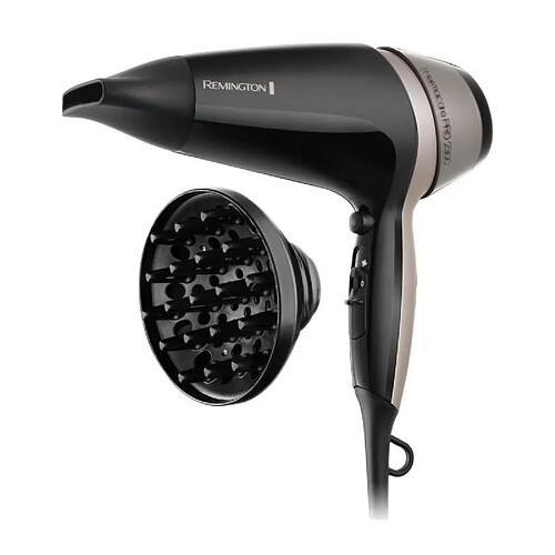 REMINGTON D5715 Seche-Cheveux Professionnel Ionique Thermacare 2300W, Grille Ceramique, Chaleur Homogene