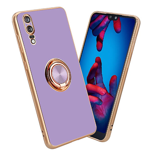 Cadorabo Coque Huawei P20 Etui en Lilas