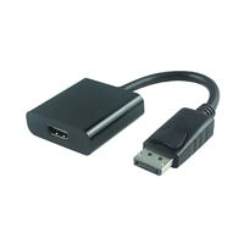 Disney Microconnect DisplayPort – HDMI M-F DisplayPort HDMI Noir – Adaptateurs de câble vidéo (DisplayPort, HDMI, masculin, féminin, noir, 4096 x 2160 pixels)