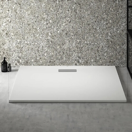 Receveur 120 x 90 cm - ULTRAFLAT NEW - extra-plat 2,5 cm - blanc brillant brillant - Ideal Standard