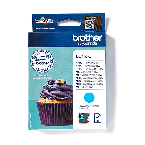 Brother LC123C ink cartridge