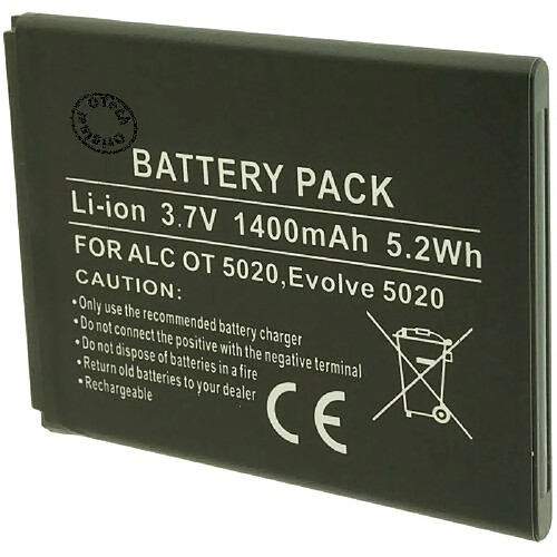 Otech Batterie compatible pour ALCATEL TLI014A1