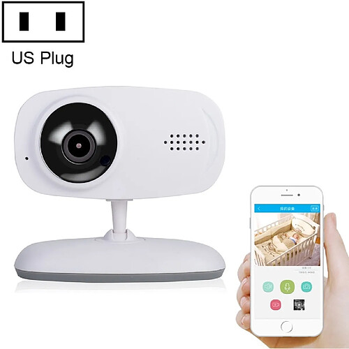 Wewoo Babyphone vidéo Babycam Moniteur pour bébé avec caméra de surveillance sans fil WLSES GC60 720Pprise US