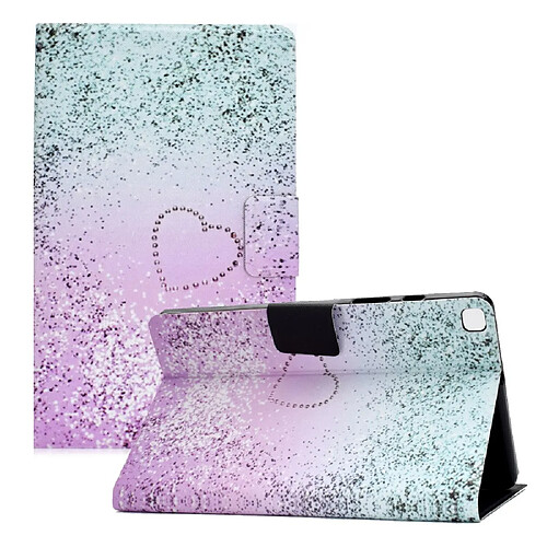 Etui en PU Conception d'impression de motifs cœur pour votre Samsung Galaxy Tab A7 Lite 8.7 pouces T220/T225