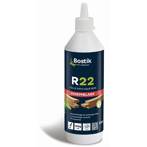 Bostiksa Colle vinylique R22 BOSTIK - Biberon 250 gr - 30603740