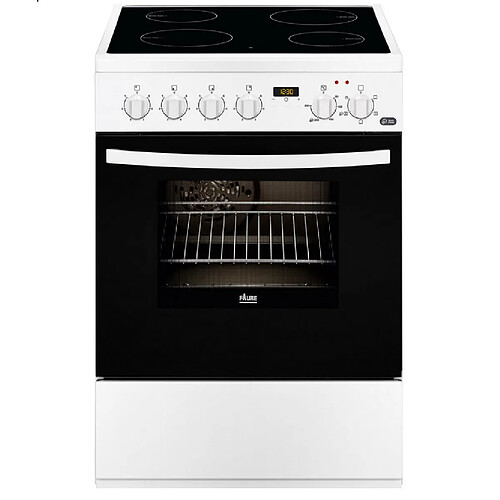 Cuisinière vitrocéramique a 56l 4 feux blanc - fcv6530cwa - FAURE