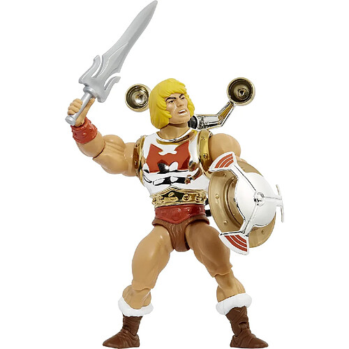 Mattel Musclor l'Éclair Articulé avec Flying Fists He-Man et les Maîtres de l'Univers Multicolore