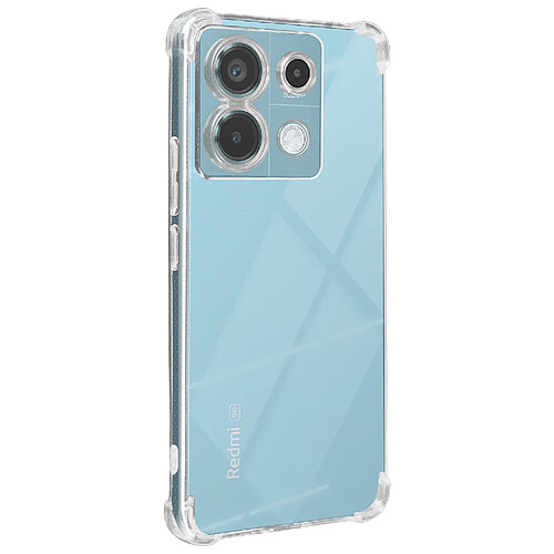 Mayaxess Coque Antichoc pour Redmi Note 13 Pro 5G Coins Renforcés Transparent