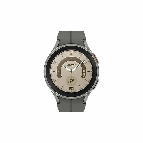 Montre intelligente Samsung Galaxy Watch5 Pro Gris Titane 1,4" 45 mm 4G