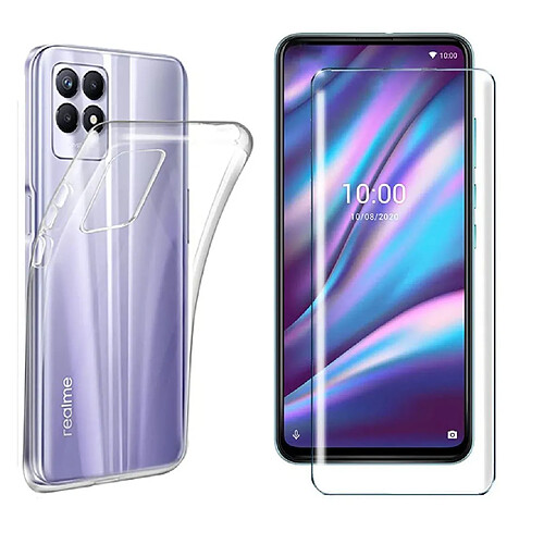 Xeptio Oppo Realme 8i 4G coque gel tpu transparente et vitre