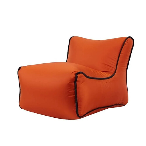 Wewoo Mini sièges gonflables imperméables pour bébé Coussin de siège de sac de haricot de SofaChair Furniture orange