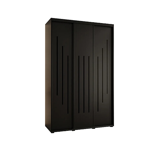 Abiks Meble Armoire DAVOS 8 À Portes Coulissantes 235,2/150/45 3 Portes