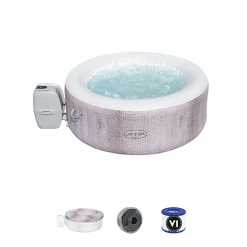 Spa Gonflable Bestway Lay-Z-Spa Cancun pour 2-4 Personnes Rond 180x66 cm