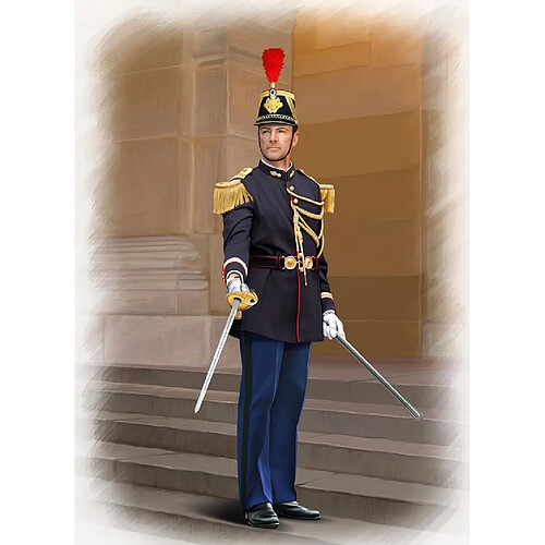 French Republican Guard Officer - 1:16e - ICM