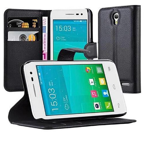 Cadorabo Coque Alcatel OneTouch POP S3 Etui en Noir