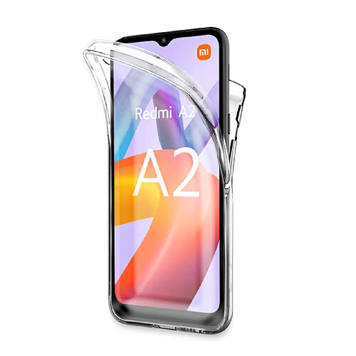 Coque 360 degré pour Xiaomi Redmi A2 6.52" - Coque protection intégrale transparente Avant et arrière - Antichoc - VISIODIRECT -