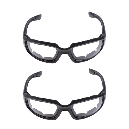 Lunettes moto anti-brouillard coupe-vent Antibuée