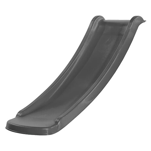 AXI Sky120 Toboggan Gris - 118 cm | Élément complémentaire pour aire de jeux / maison de jeu enfant | Toboggan pour hauteur de estrade 60 cm