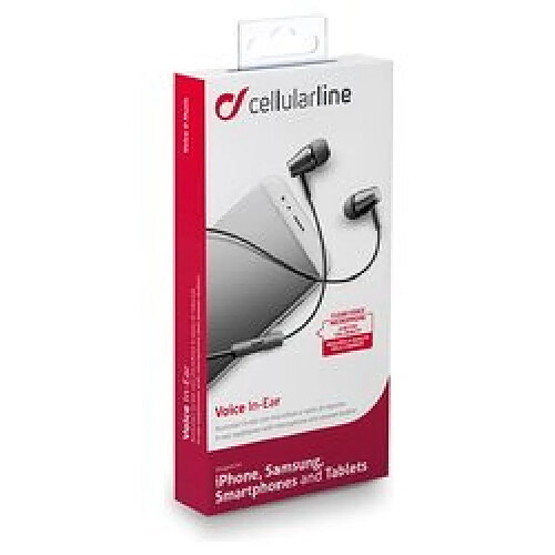 Auricolari filo Cellular Line Voice In-Ear