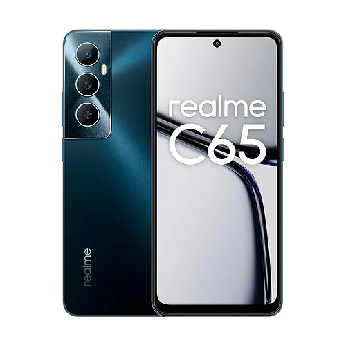 Realme C65 4G 8 Go/256 Go Noir (Starlight Black) Double SIM