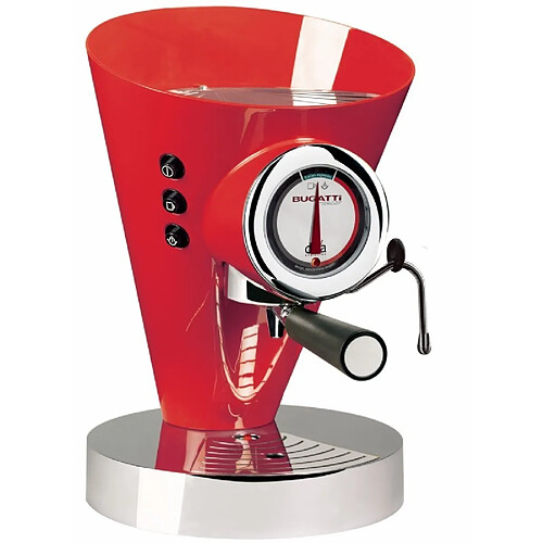 Diva Evolution cafetière Casa Bugatti Rouge