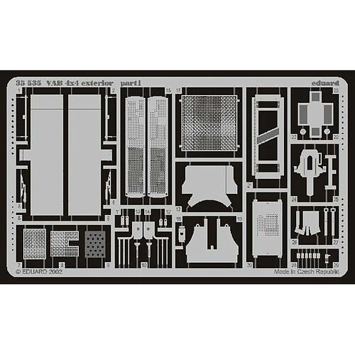 VAB 4x4 exterior - 1:35e - Eduard Accessories