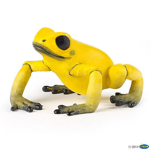 Papo Figurine Grenouille Equatoriale Jaune