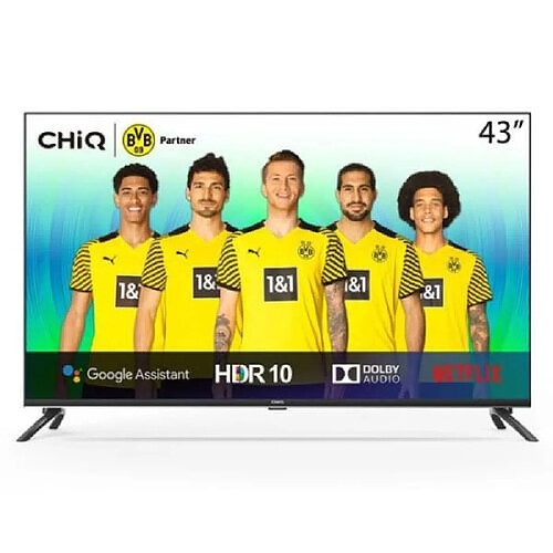 U43H7A Téléviseur 43" LED 4K UHD 60Hz Android TV Wi-Fi HDMI Noir