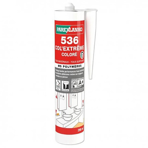 Desineo 536 COL'EXTREME BLANC 290ML pour banc, panneau extrudé, toutes surfaces