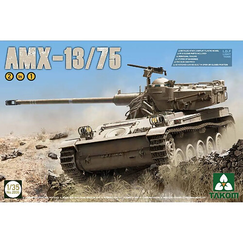 Takom Maquette Char Amx-13 /75