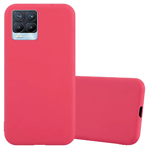 Cadorabo Coque Realme 8 4G / 8 PRO Etui en Rouge