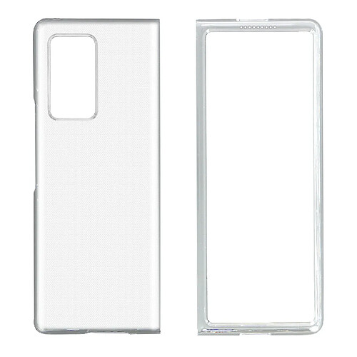 Avizar Coque Samsung Z Fold 2 Rigide Antichoc Bords surélevés Cristal Transparent