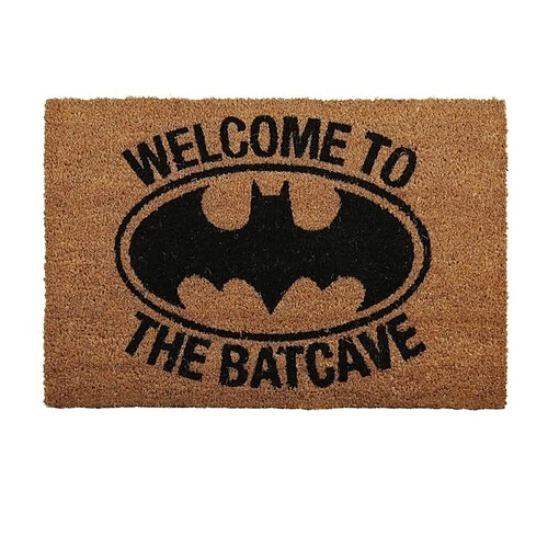 Totalcadeau Paillasson tapis d'entrée logo de Batman