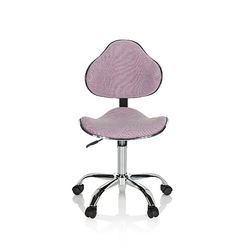 Chaise pour enfant / Chaise de bureau pour enfant KIDDY GTI-3 Tissu Rose hjh OFFICE