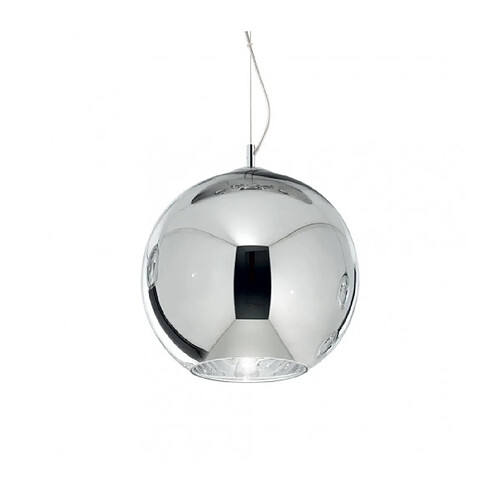 Ideal Lux Suspension Nemo Métal Chrome 1 ampoule 55cm